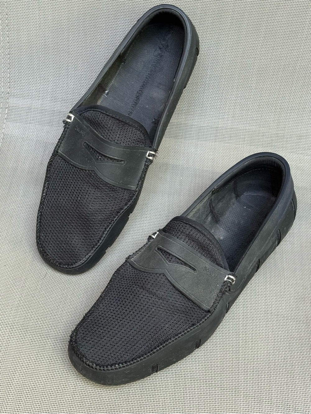 SWIMS Men's Penny Loafer Slip On Mesh Cushioned Shoes Size 10 Casual Dress